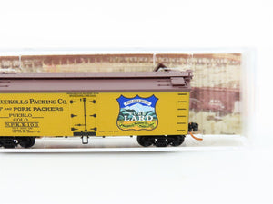 N Micro-Trains MTL #05800536 Meat Packers Car #12 NPKX Nuckoll's 36' Reefer #100