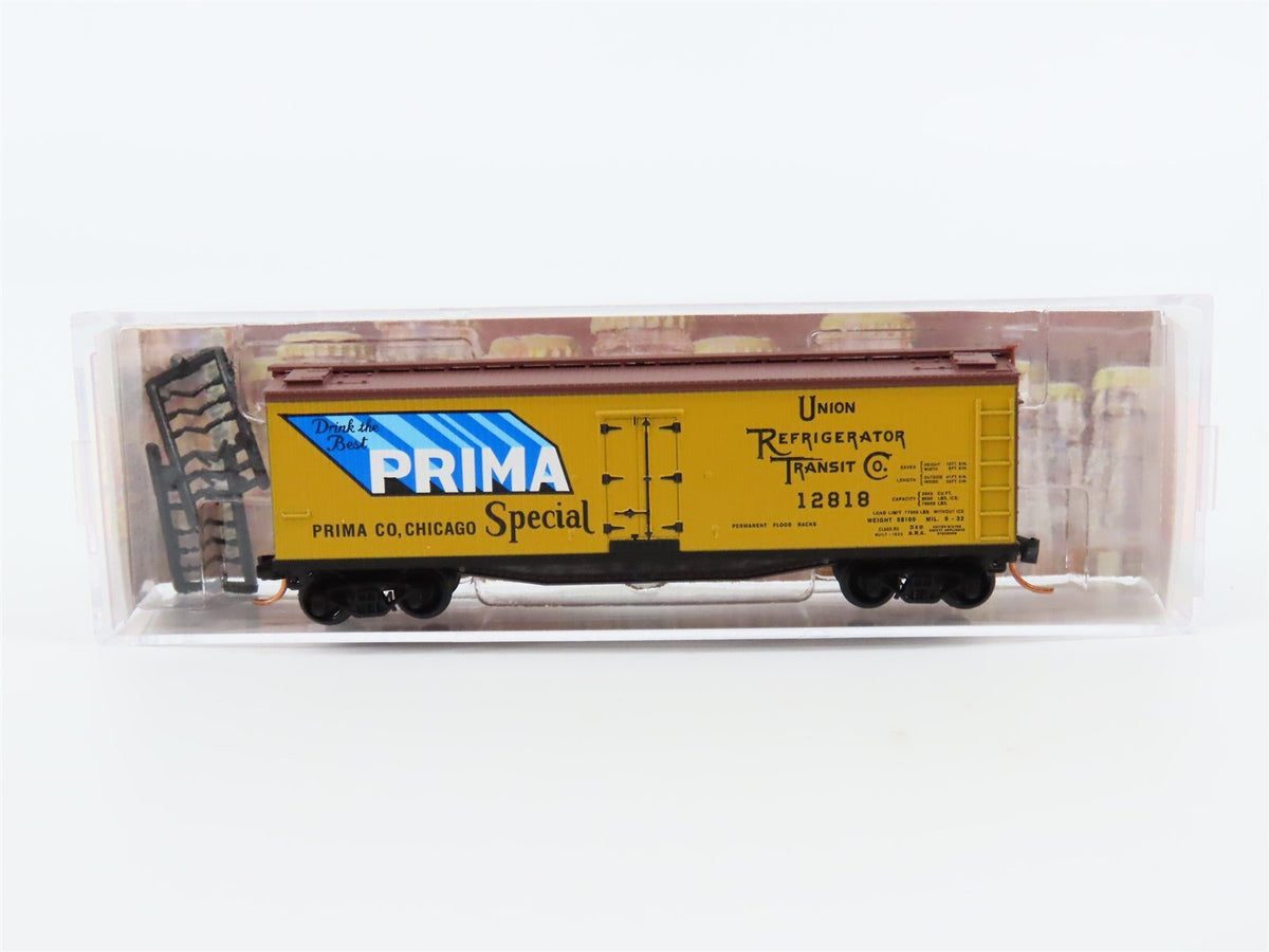 N Micro-Trains MTL #04900650 Brewery Series Car #2 URTC Prima 40&#39; Reefer #12818