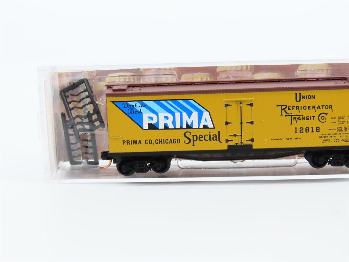 N Micro-Trains MTL #04900650 Brewery Series Car #2 URTC Prima 40&#39; Reefer #12818