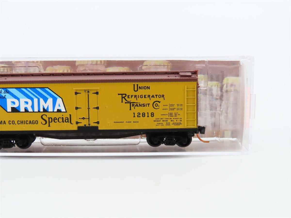 N Micro-Trains MTL #04900650 Brewery Series Car #2 URTC Prima 40&#39; Reefer #12818