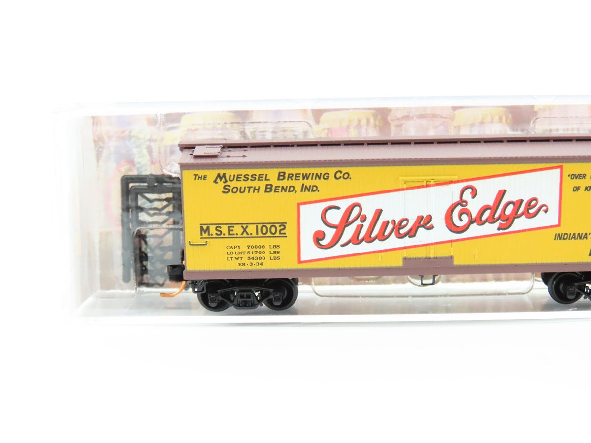 N Micro-Trains MTL #04900670 Brewery Series Car #4 MSEX Muessel 40&#39; Reefer #1002