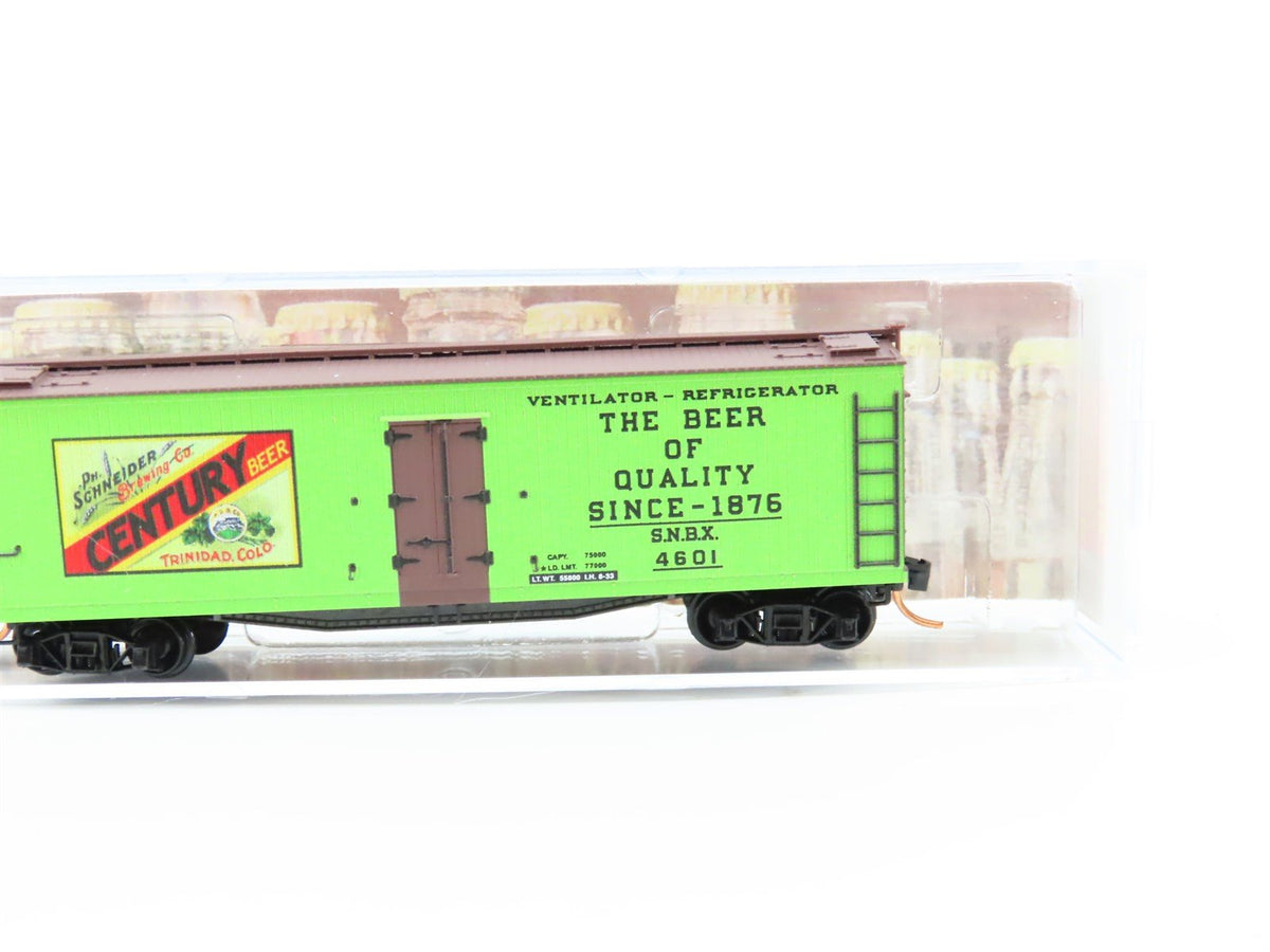 N Micro-Trains MTL 04900680 Brewery Series #7 SNBX Century Beer 40&#39; Reefer #4601