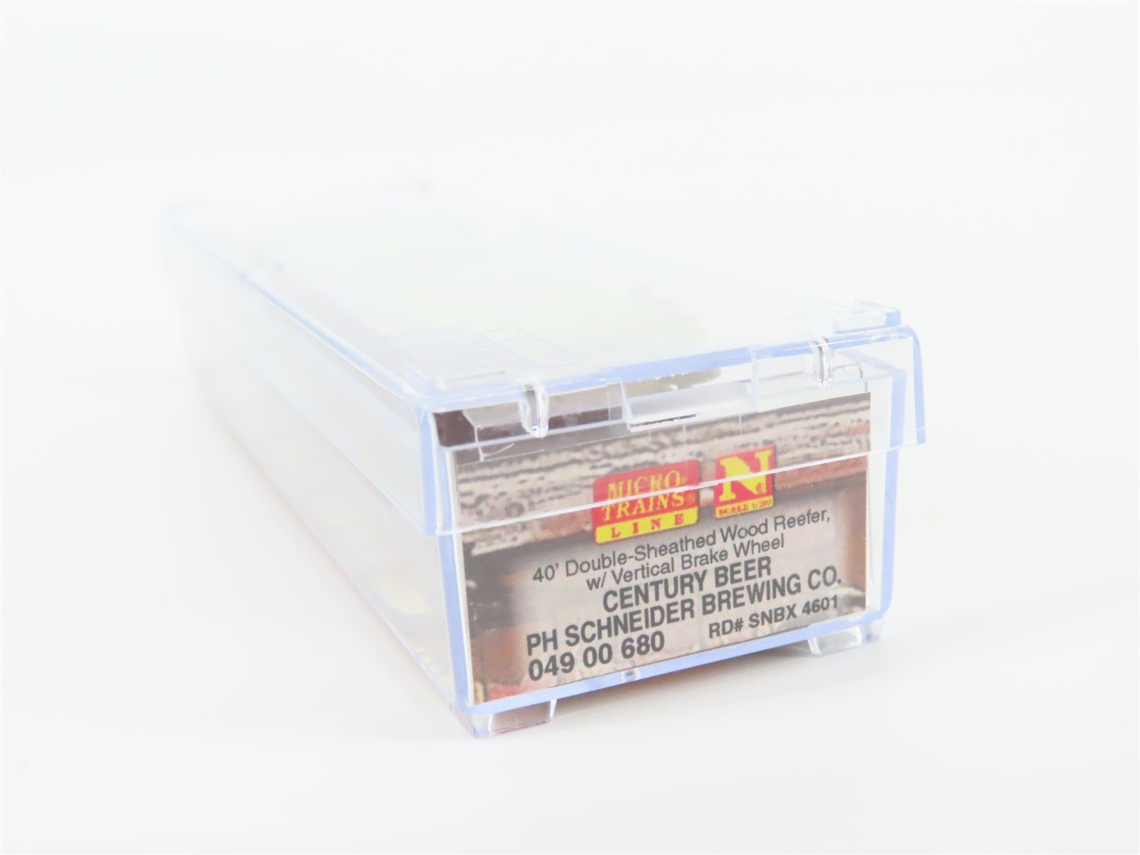 N Micro-Trains MTL 04900680 Brewery Series #7 SNBX Century Beer 40' Reefer #4601