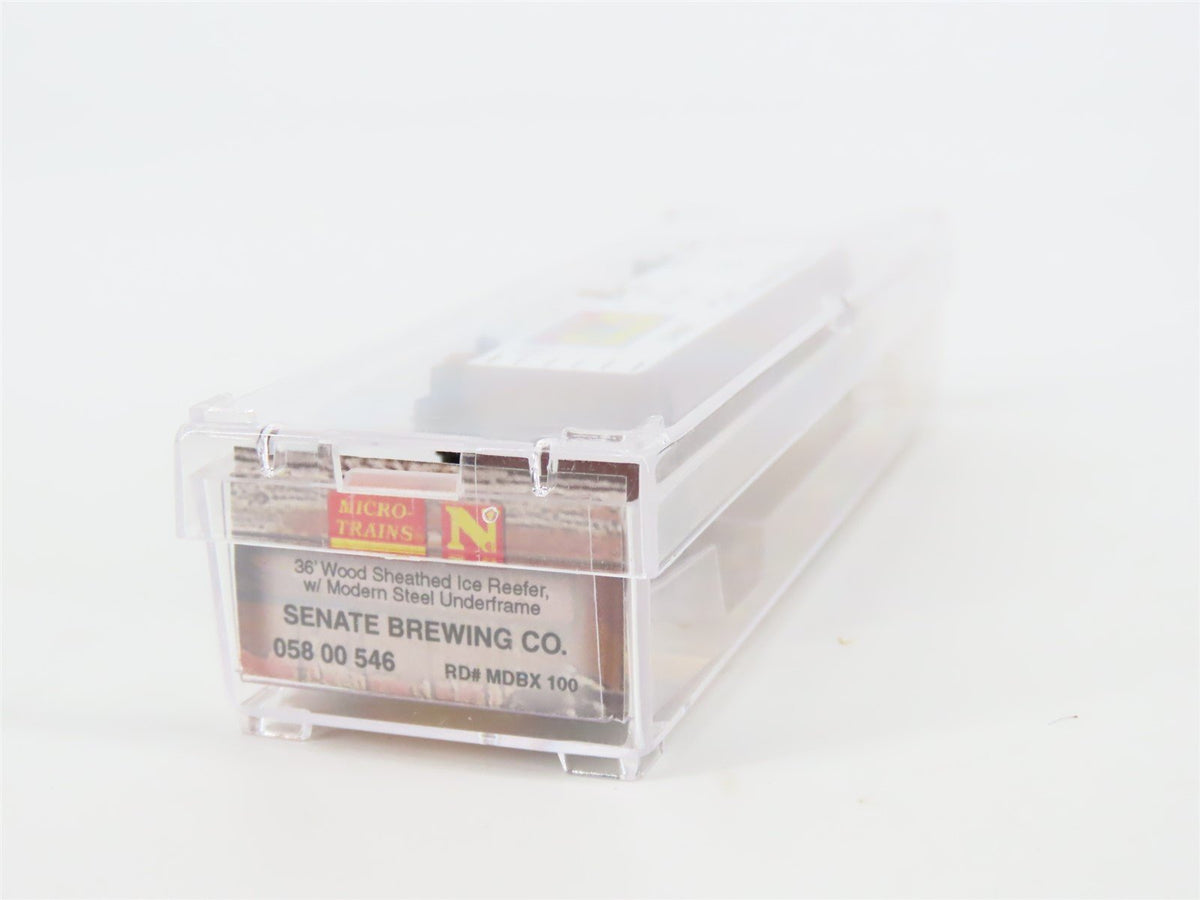 N Micro-Trains MTL #05800548 Brewery Series Car #10 MDRX Senate 36&#39; Reefer #100