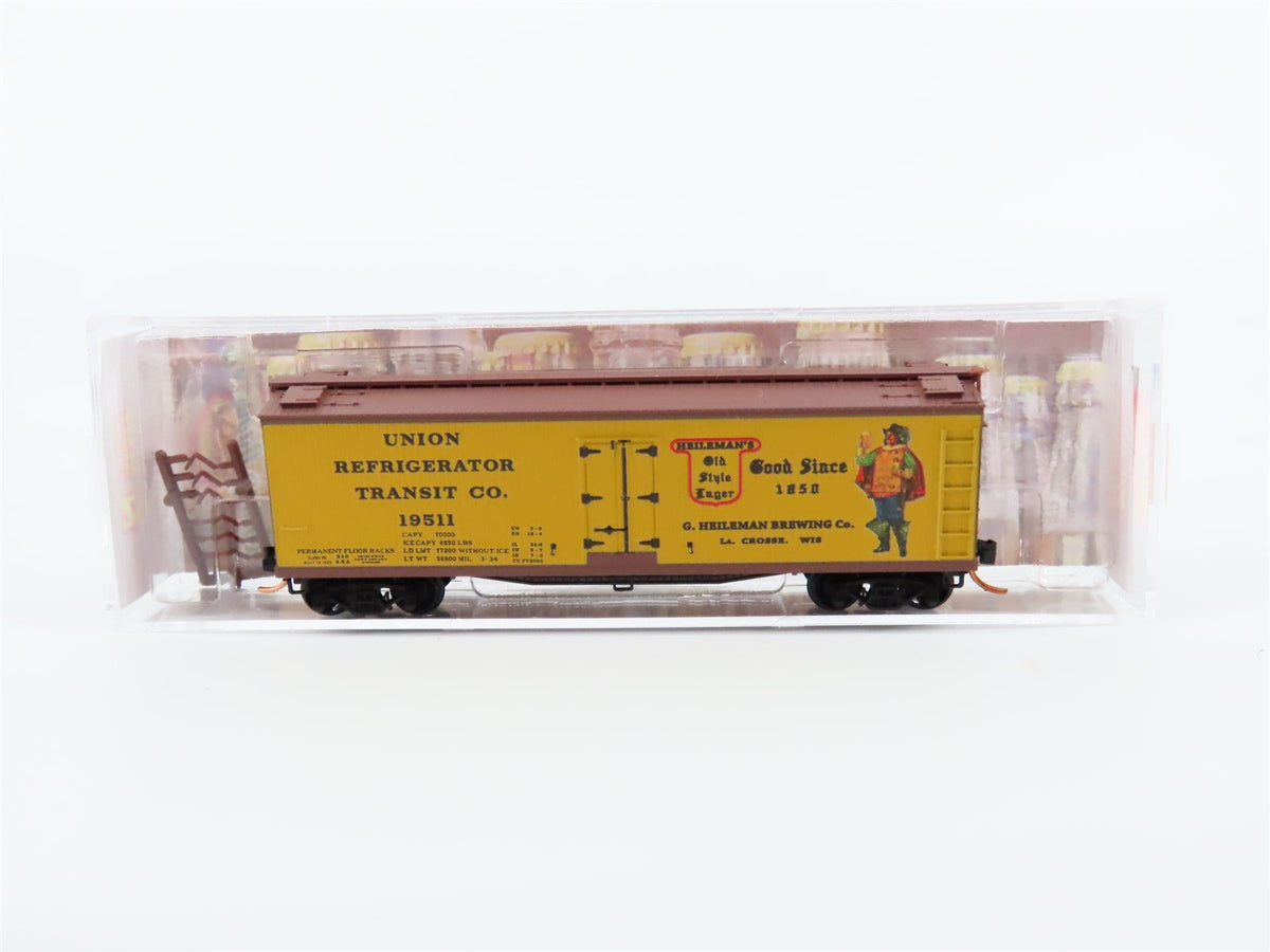 N Micro-Trains MTL #04900690 Brewery Series #12 URTC Hellman 40&#39; Reefer #19511