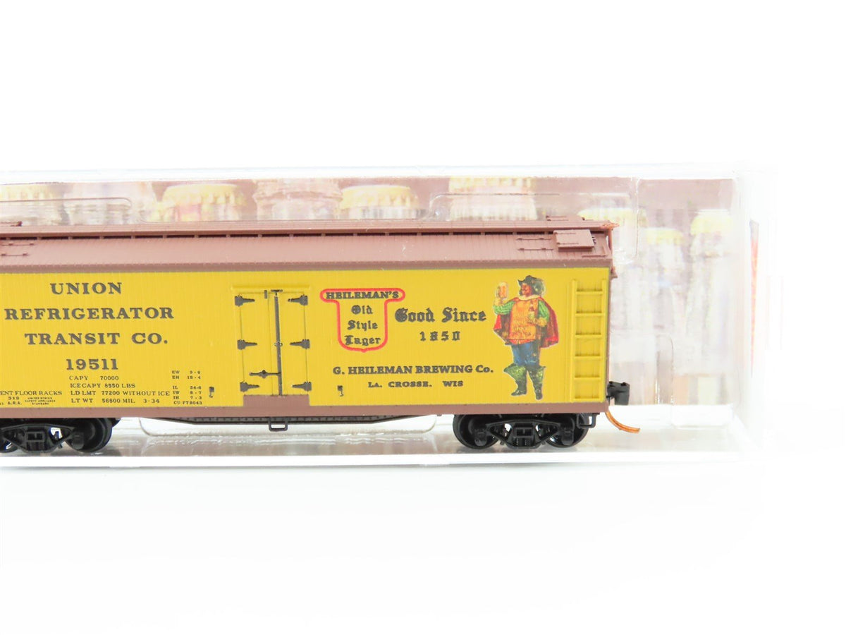 N Micro-Trains MTL #04900690 Brewery Series #12 URTC Hellman 40&#39; Reefer #19511