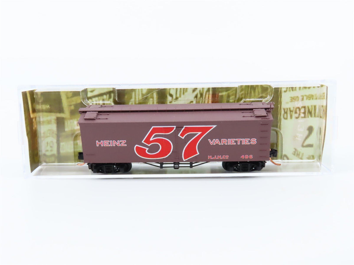 N Micro-Trains MTL #05800290 Heinz Series #4 HJHC Heinz 57 36&#39; Reefer #496