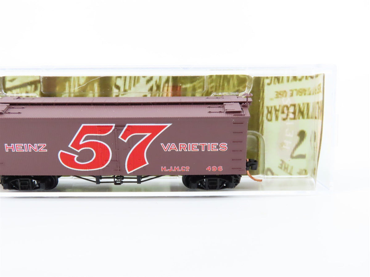 N Micro-Trains MTL #05800290 Heinz Series #4 HJHC Heinz 57 36&#39; Reefer #496