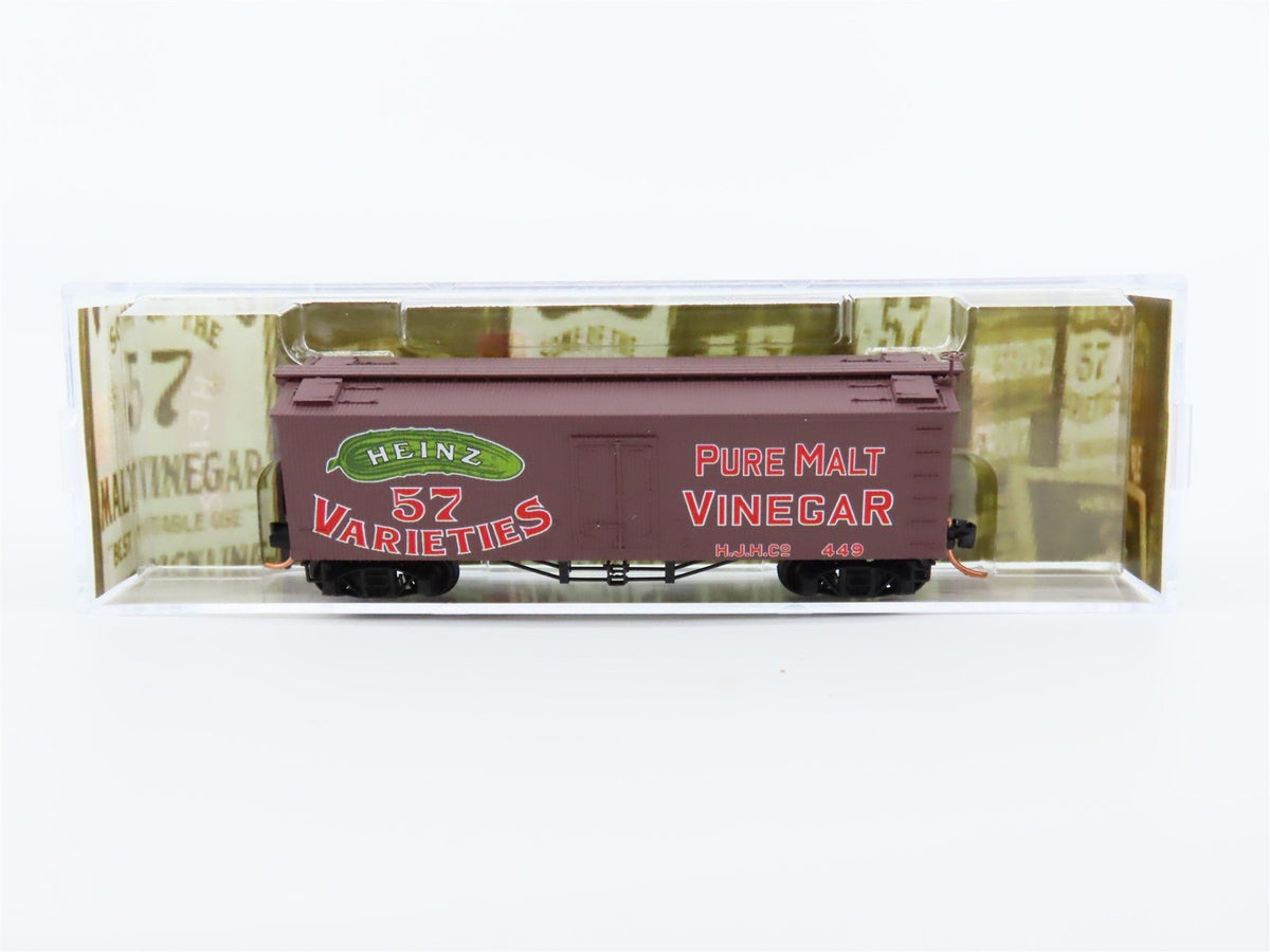 N Micro-Trains MTL #05800300 Heinz Series #5 HJHC Malt Vinegar 36&#39; Reefer #449