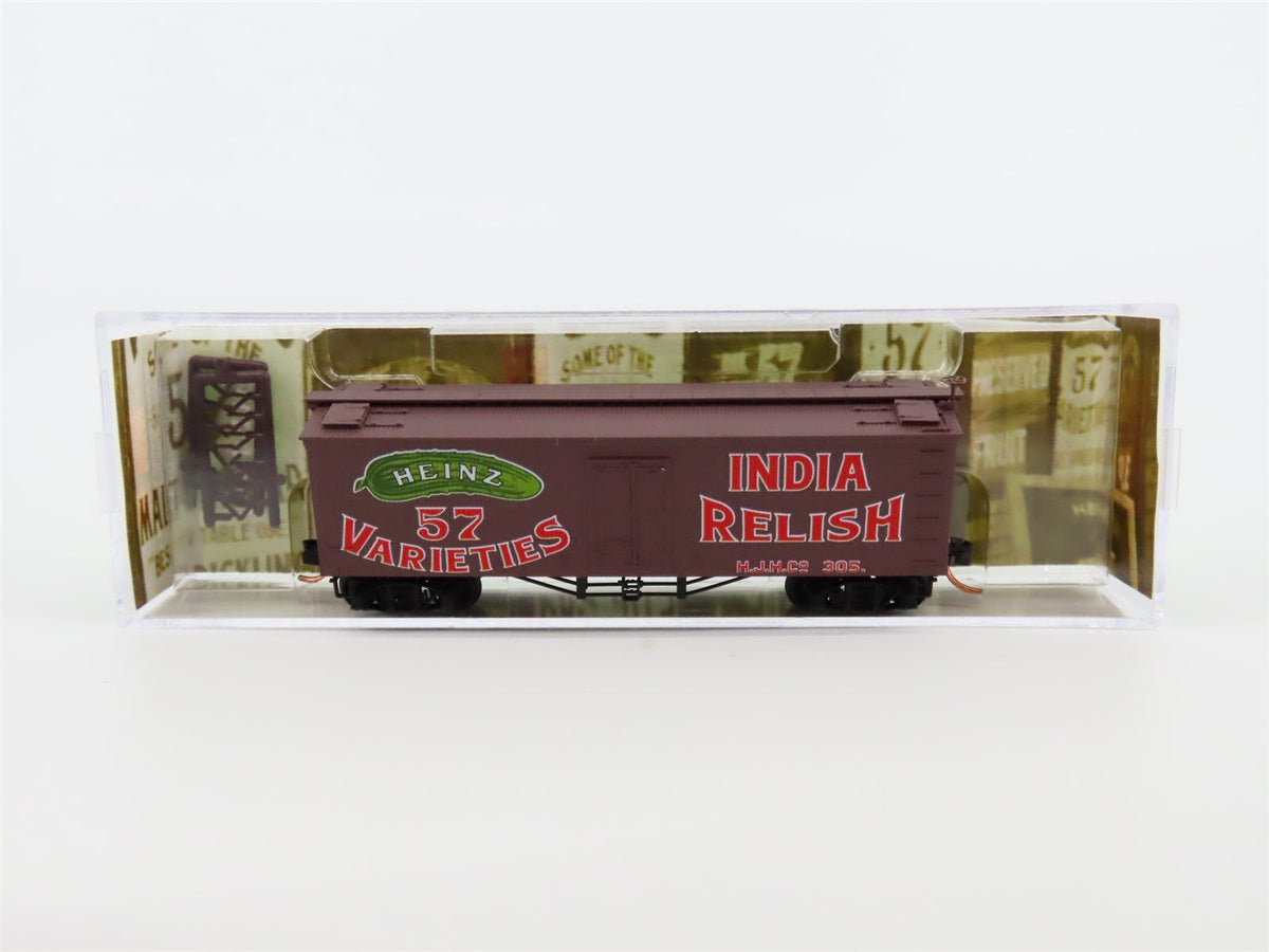 N Micro-Trains MTL #05800320 Heinz Series #7 HJHC India Relish 36&#39; Reefer #305