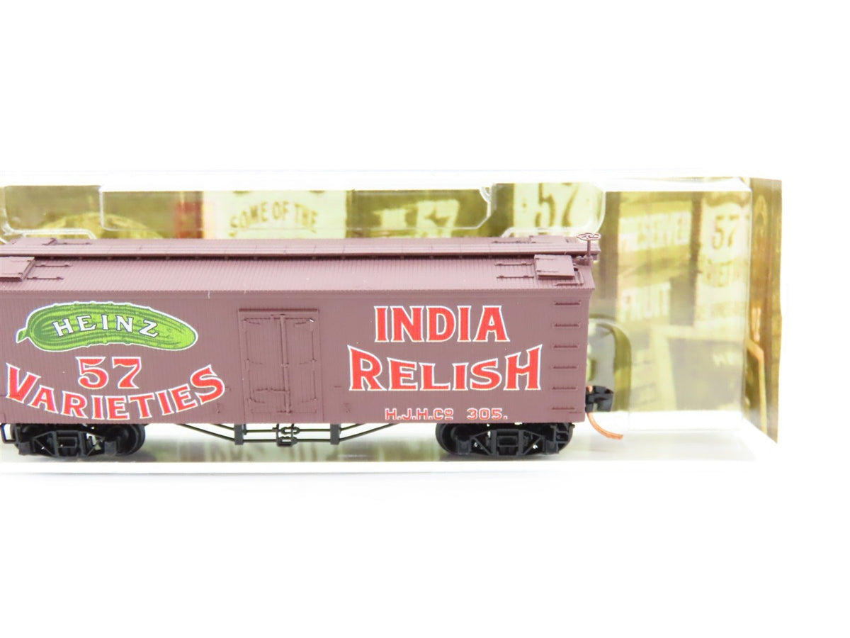 N Micro-Trains MTL #05800320 Heinz Series #7 HJHC India Relish 36&#39; Reefer #305