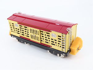 Standard Gauge 3-Rail MTH Tinplate 213 Cattle Stock Car