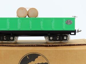 Standard Gauge 3-Rail MTH Tinplate 212 Gondola w/ Barrels