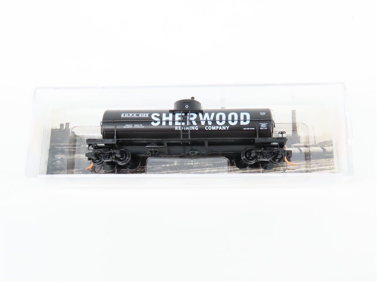 N Scale Micro-Trains MTL #06500760 SHPX Sherwood 39&#39; Single Dome Tank Car #4129