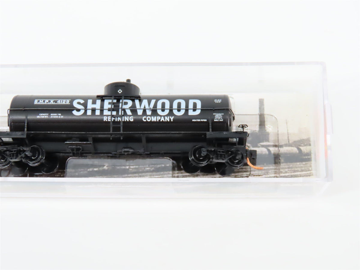 N Scale Micro-Trains MTL #06500760 SHPX Sherwood 39&#39; Single Dome Tank Car #4129