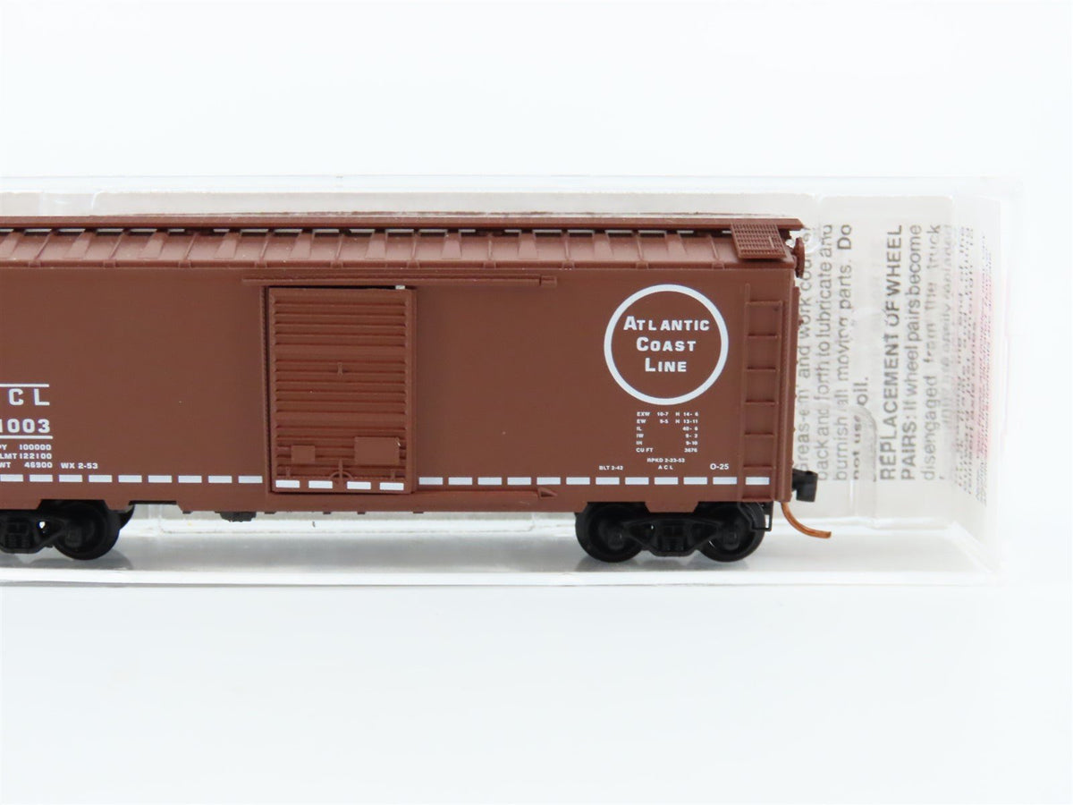 N Scale Micro-Trains MTL #20636 ACL Atlantic Coast Line 40&#39; Box Car #21003