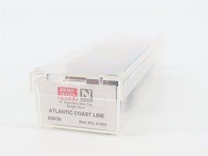 N Scale Micro-Trains MTL #20636 ACL Atlantic Coast Line 40' Box Car #21003