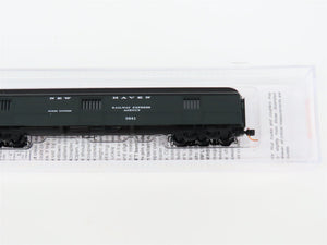 N Micro-Trains MTL 14900100 NH New Haven 70' Heavyweight Horse Passenger #3841