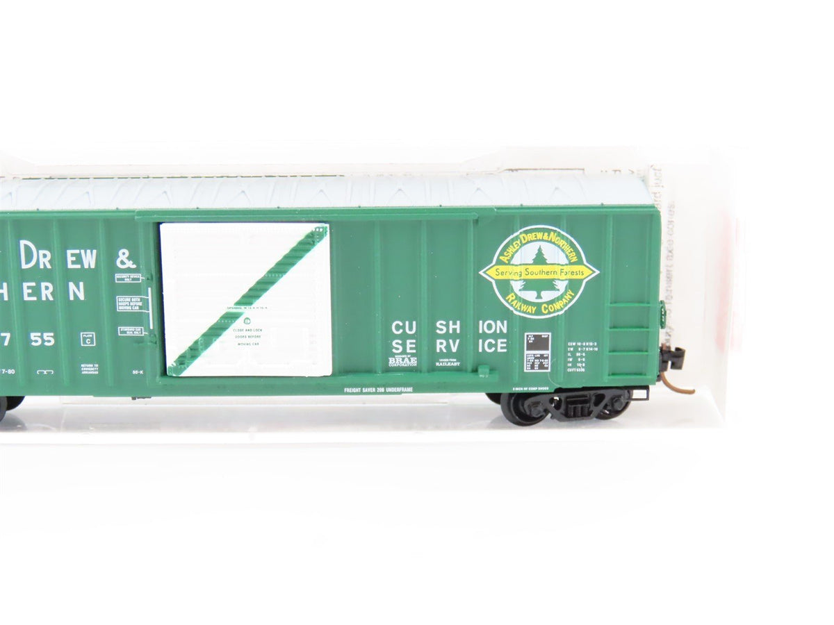 N Scale Micro-Trains MTL #25590 ADN Ashley Drew &amp; Northern 50&#39; Box Car #9755