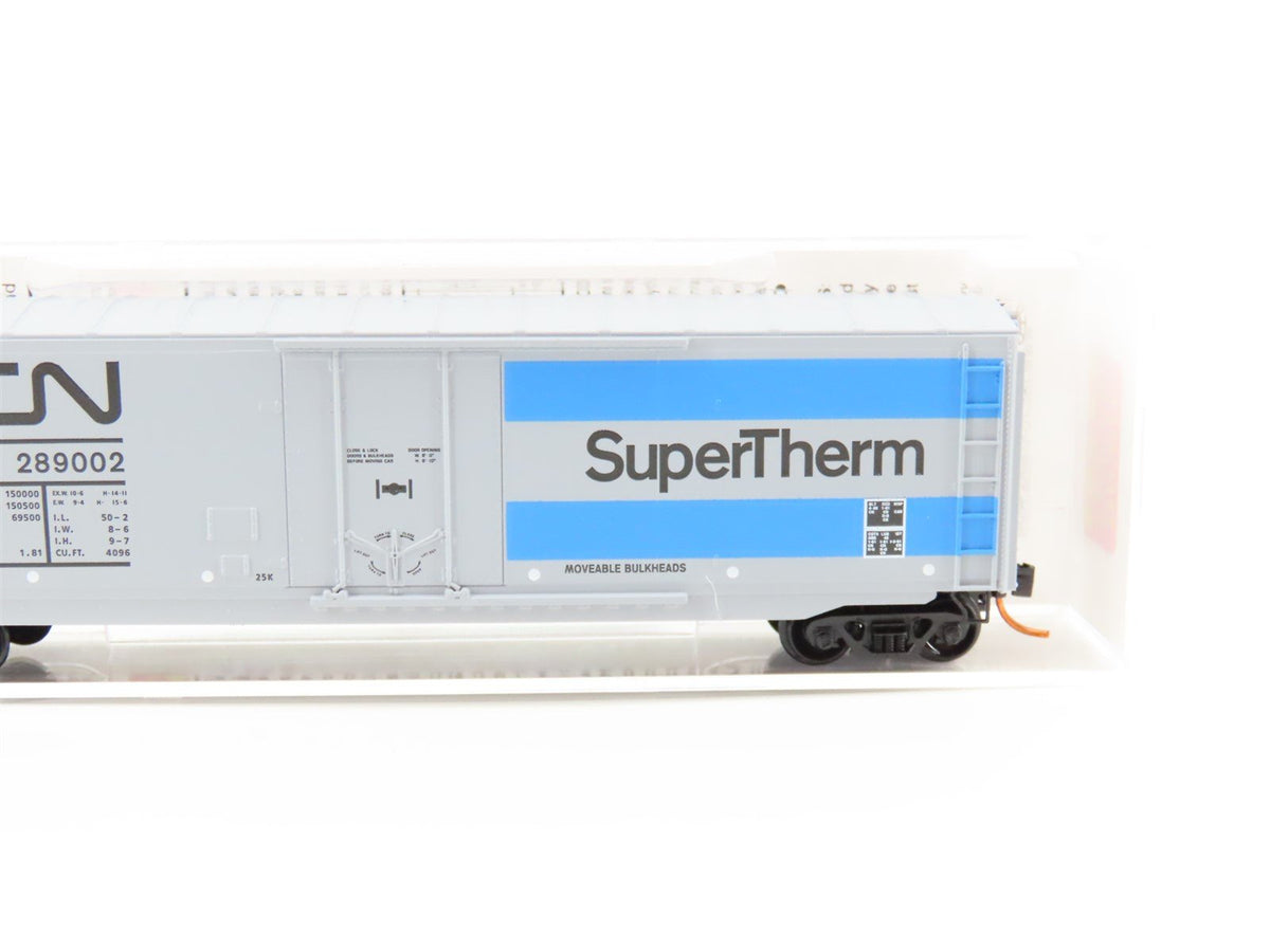 N Scale Micro-Trains MTL #03800330 CN &quot;SuperTherm&quot; 50&#39; Box Car #289002