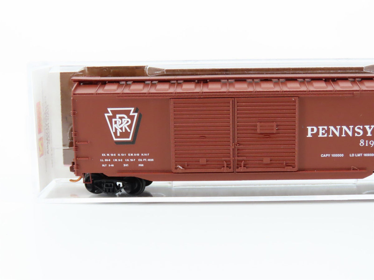 N Scale Micro-Trains MTL #07800010 PRR Pennsylvania 50&#39; Auto Box Car #81999