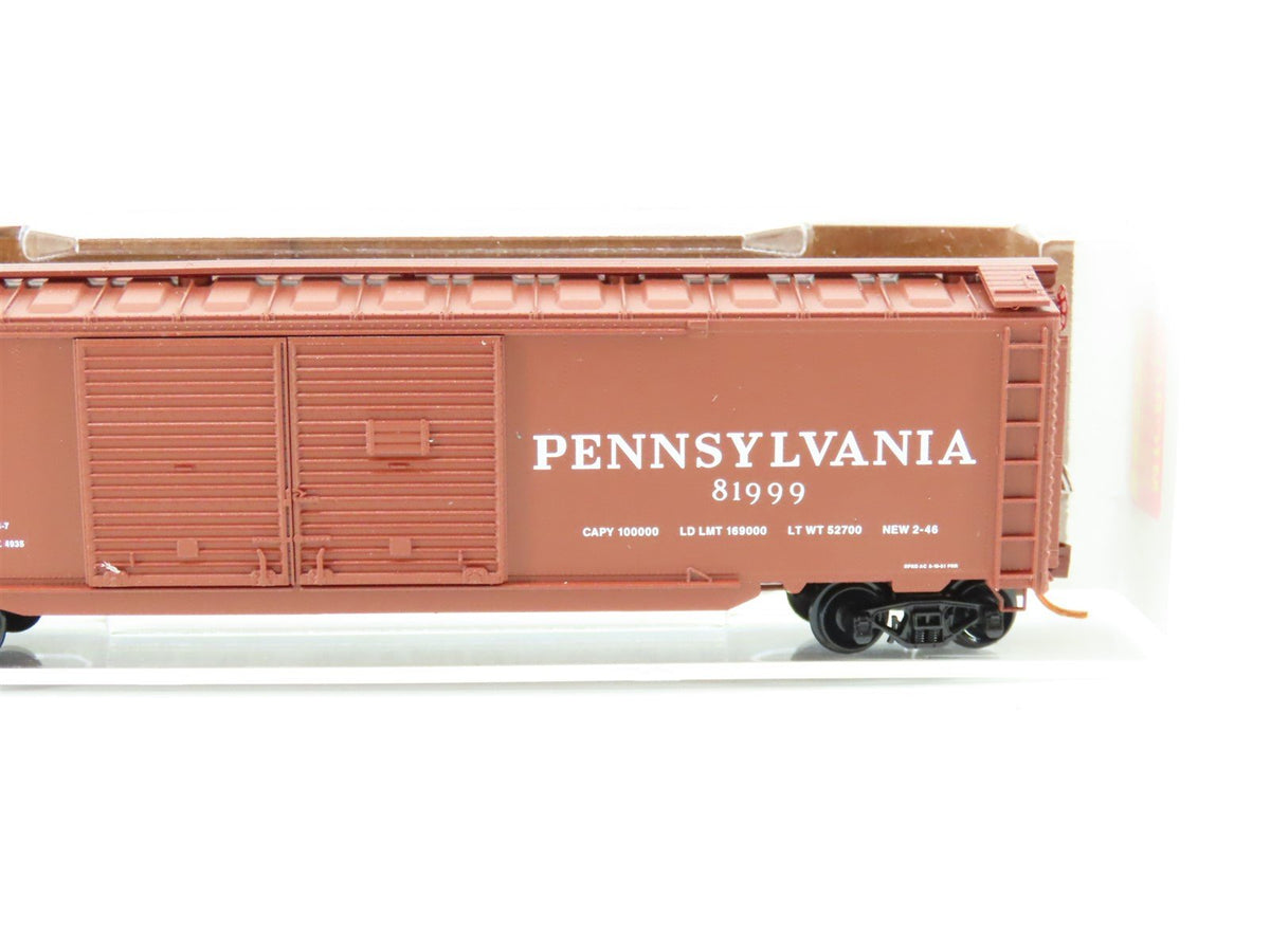 N Scale Micro-Trains MTL #07800010 PRR Pennsylvania 50&#39; Auto Box Car #81999