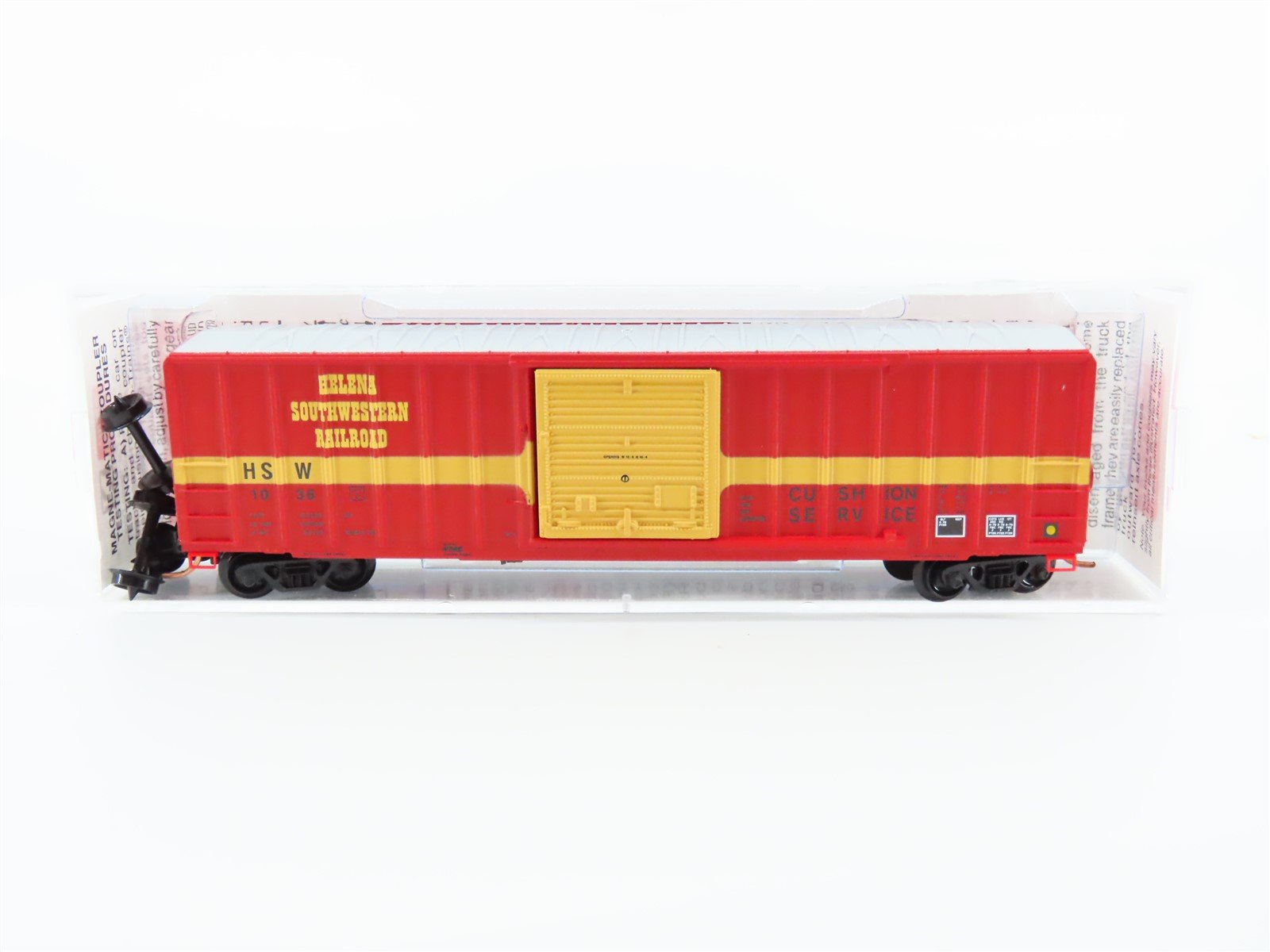 N Scale Micro-Trains MTL #25640 HSW Helena Southwestern 50' Box Car #1036