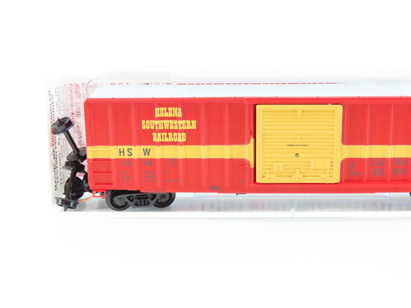 N Scale Micro-Trains MTL #25640 HSW Helena Southwestern 50' Box Car #1036