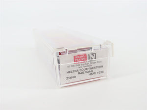 N Scale Micro-Trains MTL #25640 HSW Helena Southwestern 50' Box Car #1036