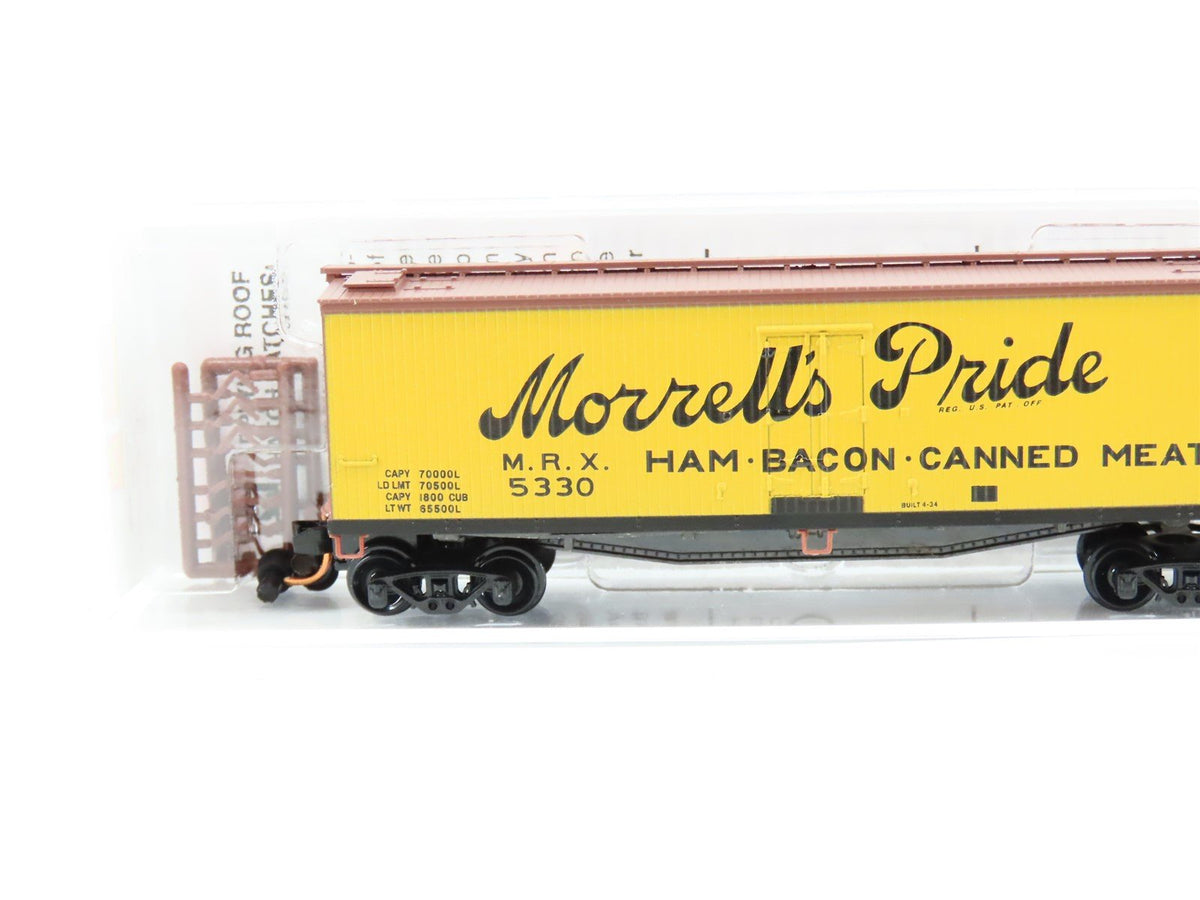 N Scale Micro-Trains MTL #04900610 MRX Morrell&#39;s Pride 40&#39; Wood Reefer #5330