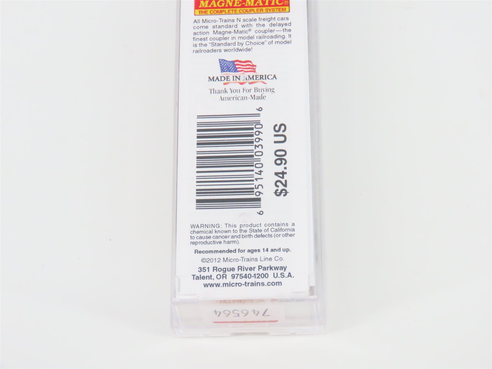 N Scale Micro-Trains MTL #04900610 MRX Morrell's Pride 40' Wood Reefer #5330