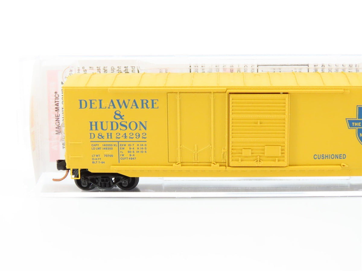 N Scale Micro-Trains MTL #07600020 D&amp;H &quot;The Bridge Line&quot; 50&#39; Box Car #24292