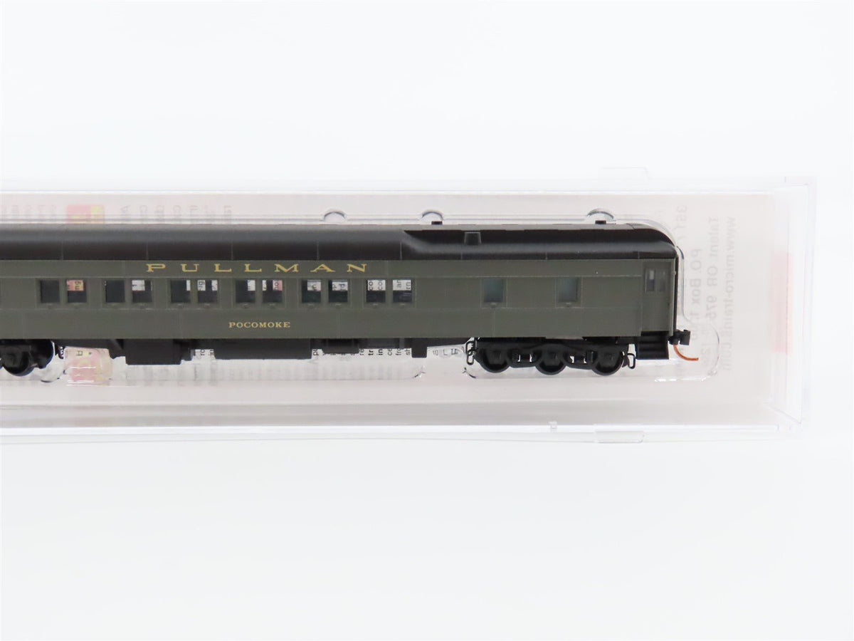 N Micro-Trains MTL 14200030 BN 83&#39; Heavyweight 12-1 Sleeper Passenger &quot;Pocomoke&quot;