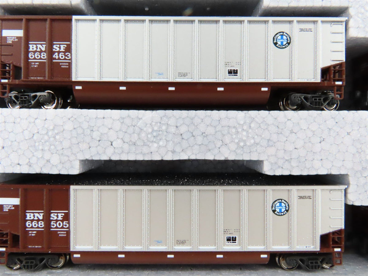 N Scale KATO 106-4605 BNSF Railway BethGon Coalporters 8-Car Set w/Loads