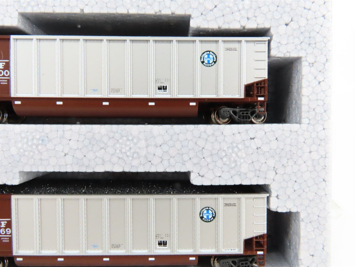 N Scale KATO 106-4605 BNSF Railway BethGon Coalporters 8-Car Set w/Loads