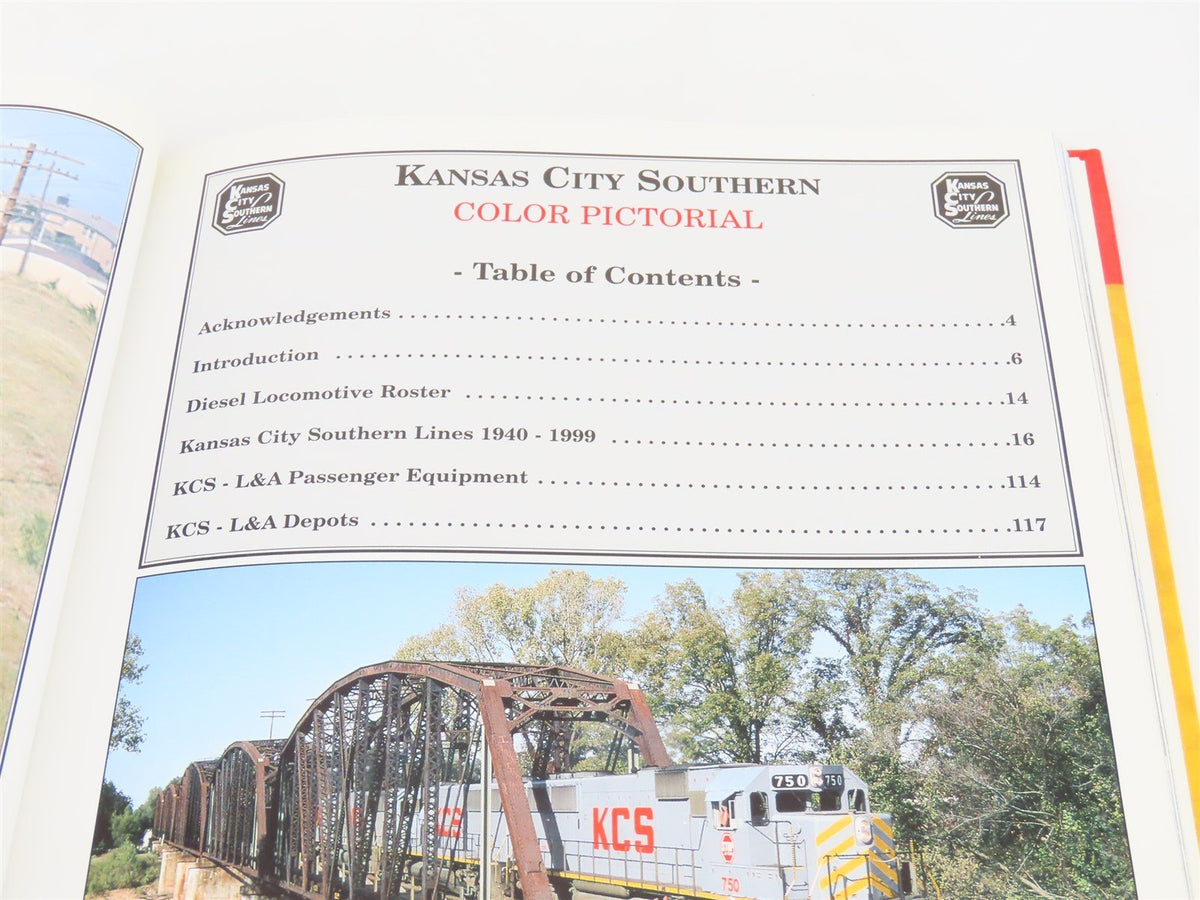 Kansas City Southern Color Pictorial By Steve Allen Goen ©1999 HC Book