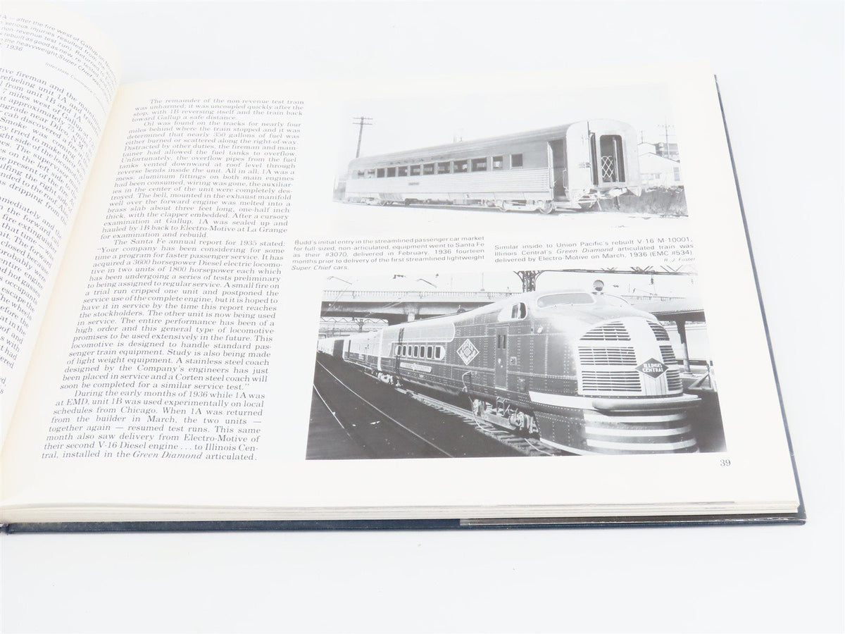 Santa Fe&#39;s Early Diesel Daze 1935-1953 John B. McCall ©1980 HC Book