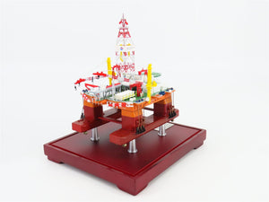 Chinese Hai Yang Shi You 981 Semi-Submersible Offshore Oil Rig w/ Display Case