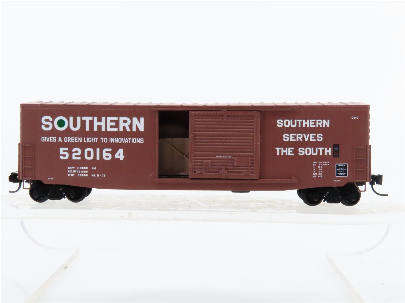 N Scale Micro-Trains MTL 18000110 SOU Southern 50' Single Door Box Car #520164