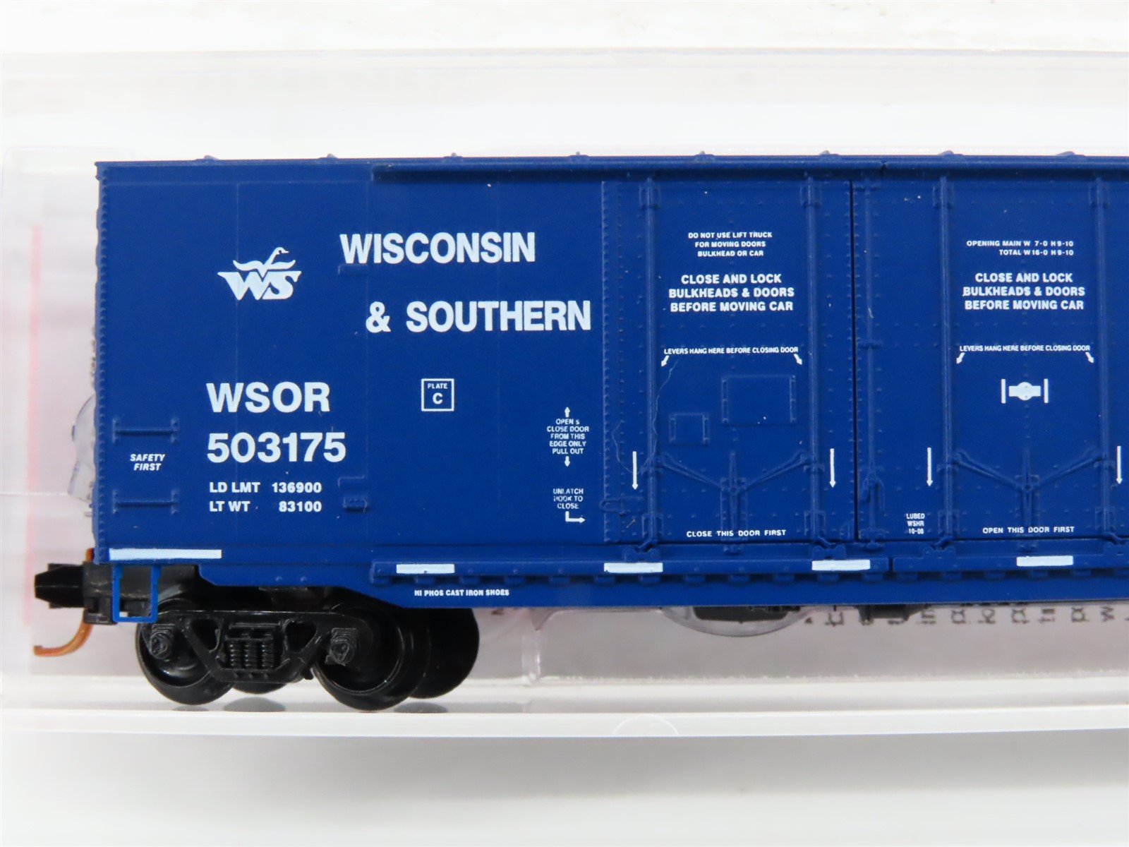 N Scale Micro-Trains MTL 07500160 WSOR Model Railroader 75 Years Box Car #503175