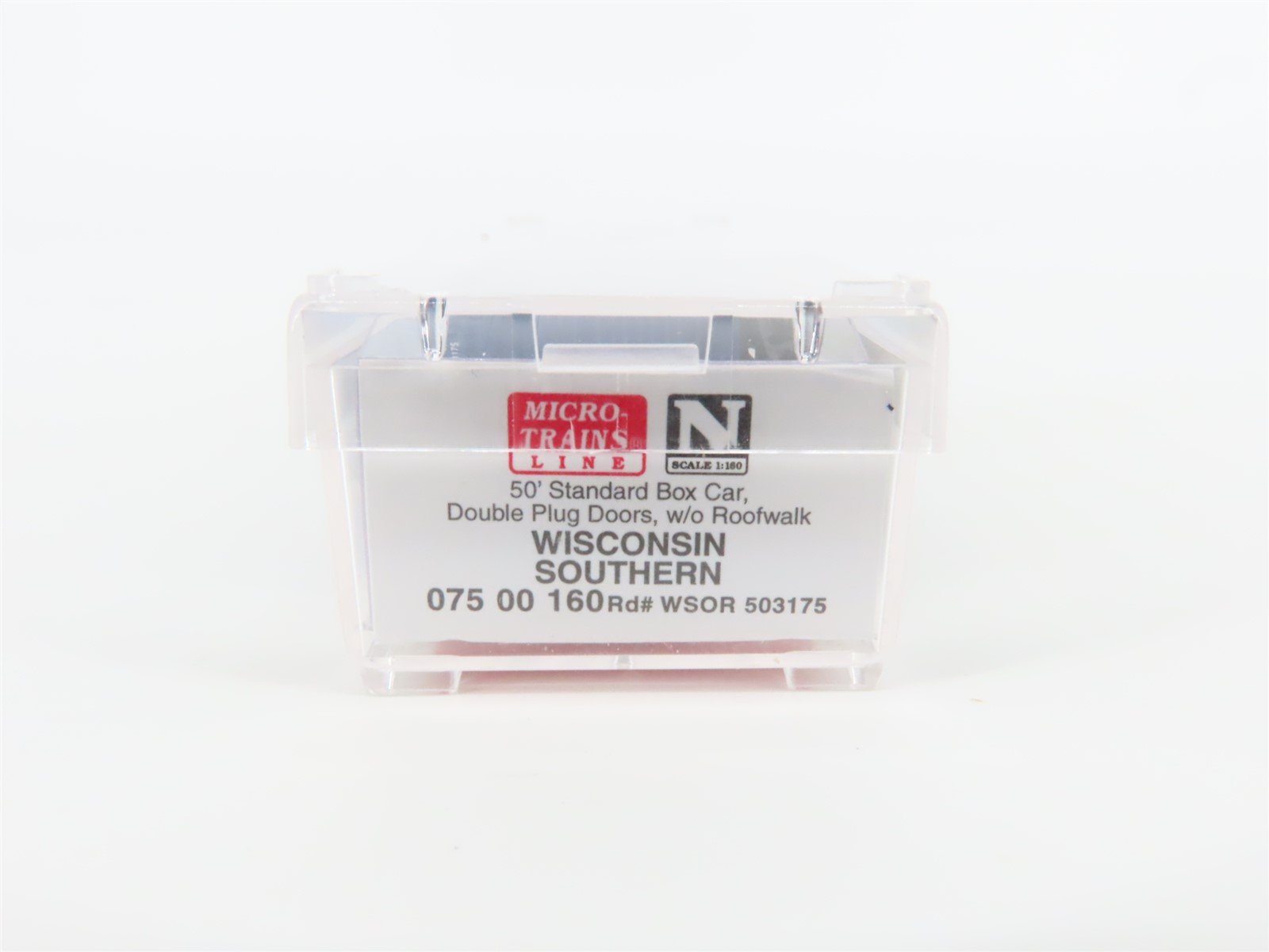 N Scale Micro-Trains MTL 07500160 WSOR Model Railroader 75 Years Box Car #503175
