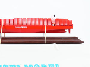 1:1000 Scale Hamburg-Süd Cargo Container Ship w/ Display Case