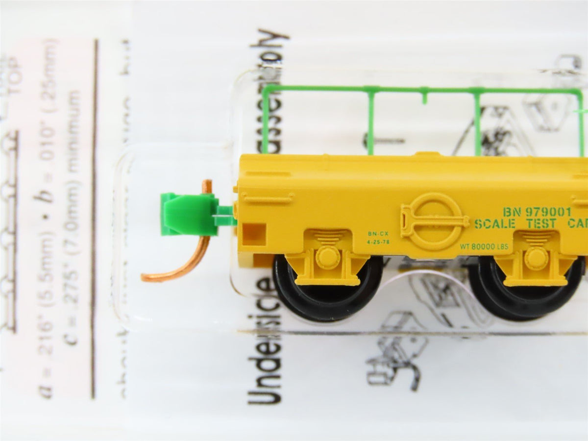 N Scale Micro-Trains MTL 12100070 BN Burlington Northern Scale Test Car #979001