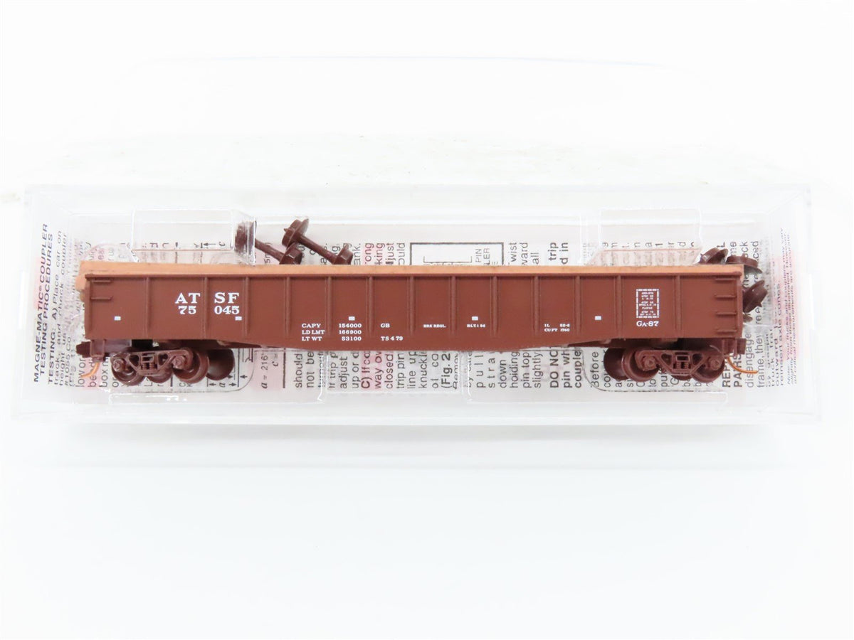 N Scale Micro-Trains MTL 04600080 ATSF Santa Fe 50&#39; Gondola #75045