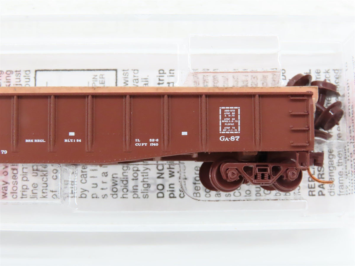 N Scale Micro-Trains MTL 04600080 ATSF Santa Fe 50&#39; Gondola #75045