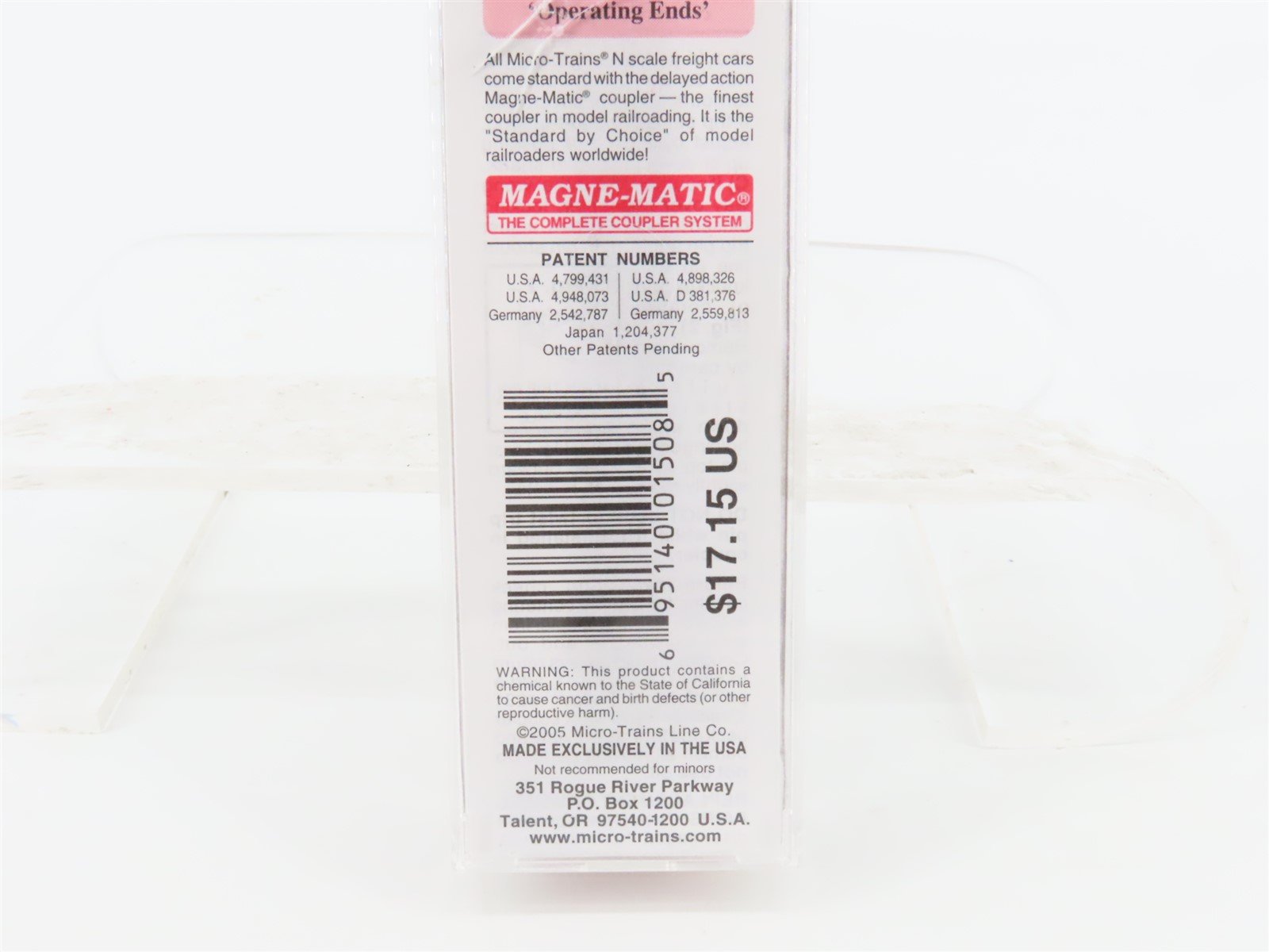 N Scale Micro-Trains MTL 04600080 ATSF Santa Fe 50' Gondola #75045