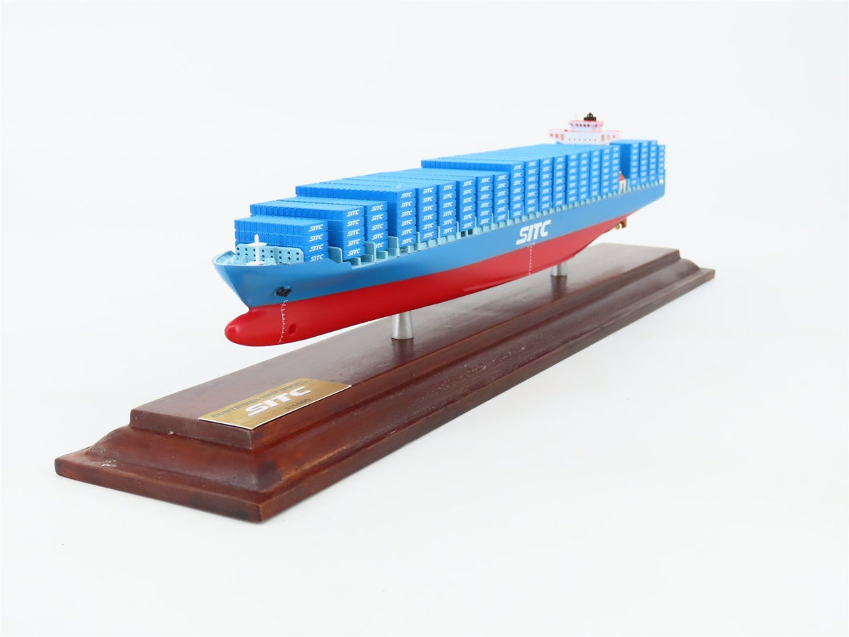 1:1000 Scale SITC Cargo Container Ship w/ Display Case