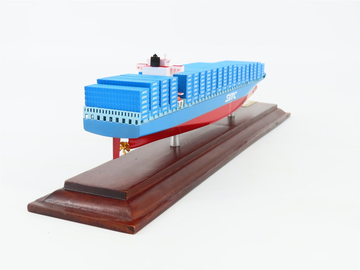 1:1000 Scale SITC Cargo Container Ship w/ Display Case