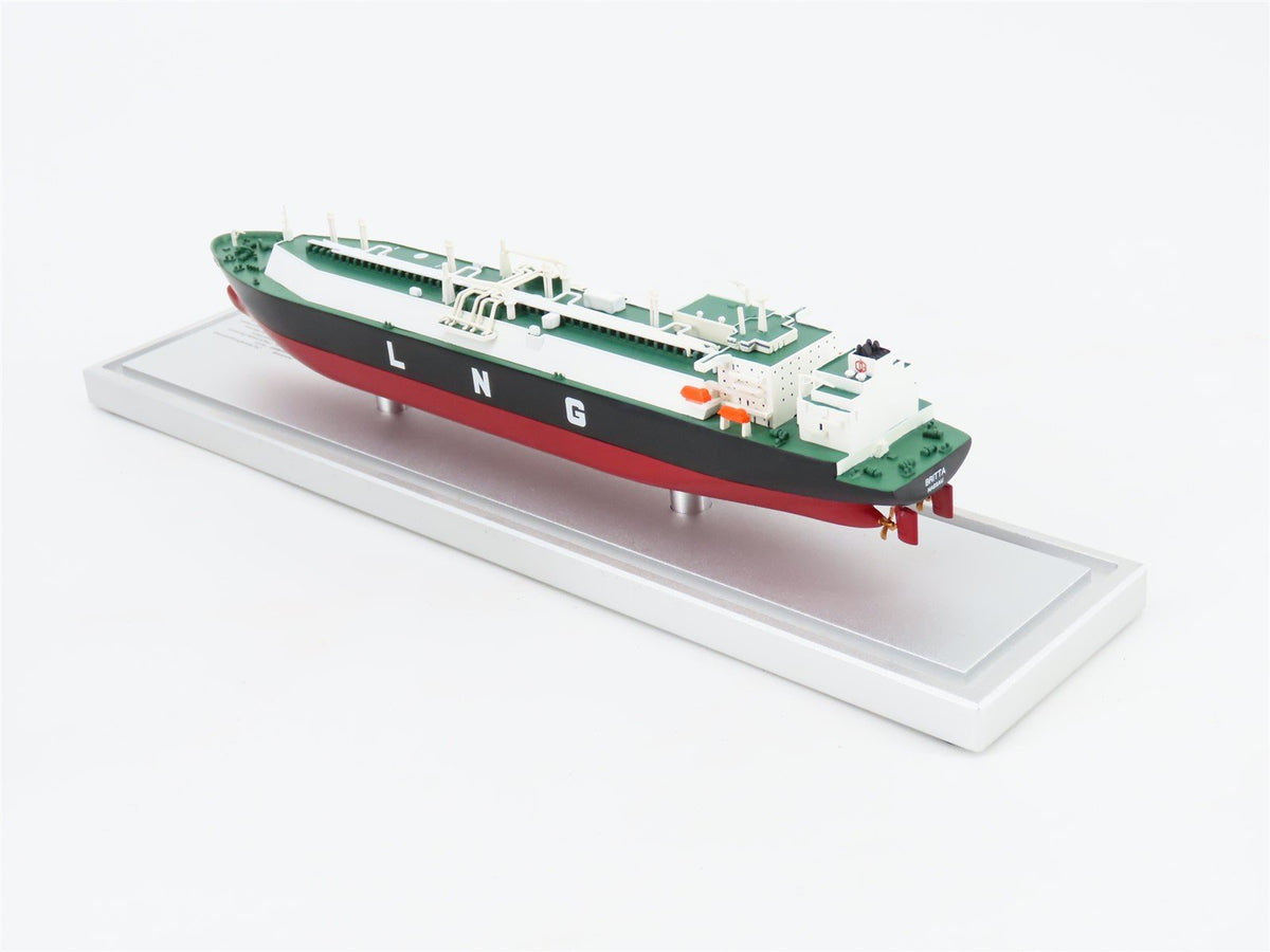 1:1250 Scale CFB Schiffsfonds LNG Gas Tanker Ship &quot;Britta&quot; w/ Display Case