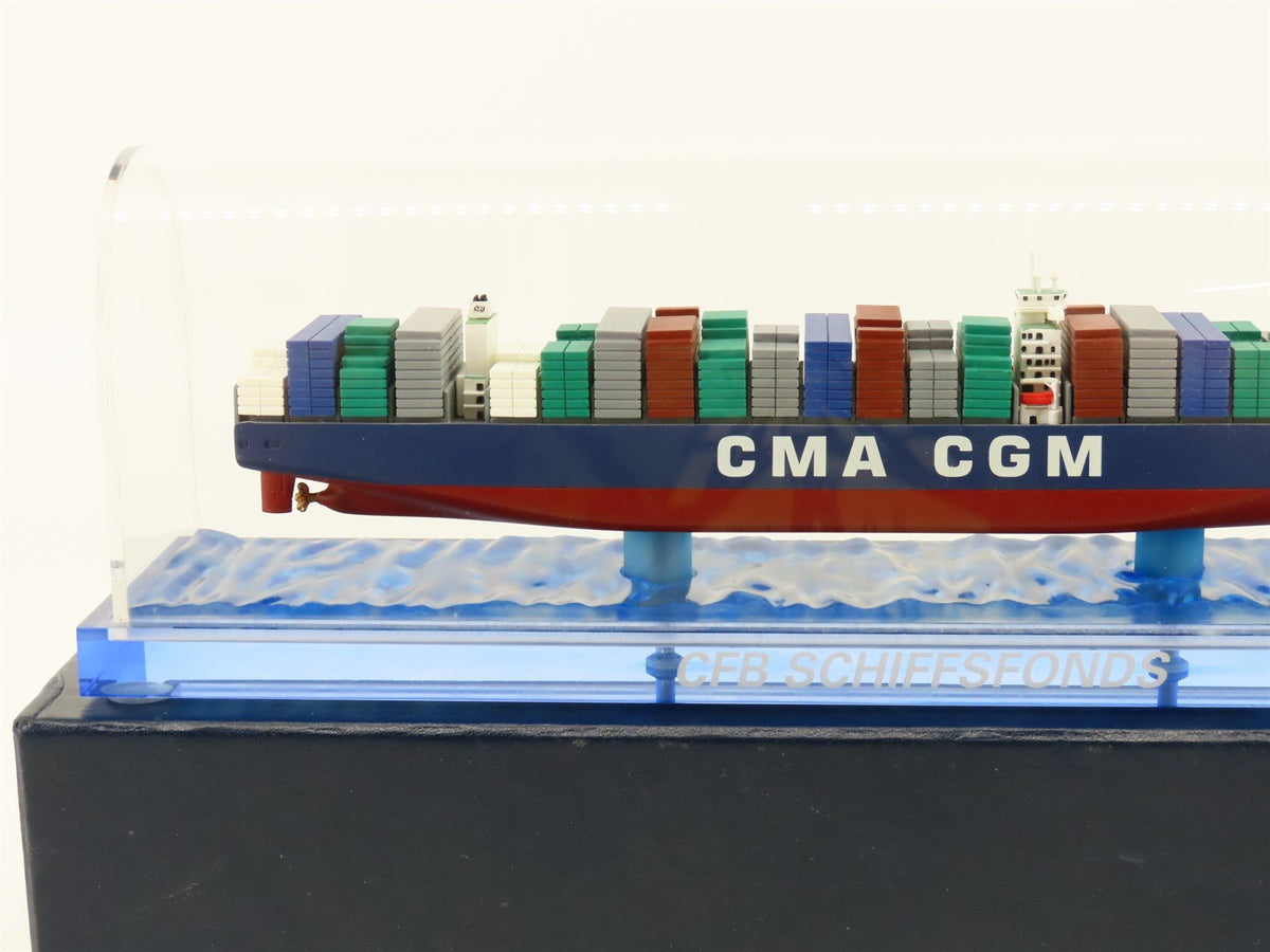 1:1250 Scale CFB Schiffsfonds CMA CGM Container Ship &quot;CPO Marseille&quot; w/ Display